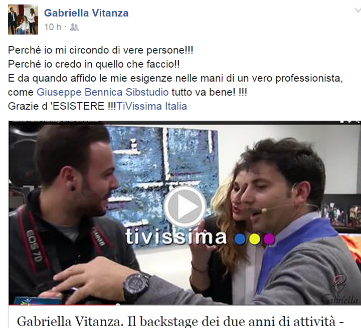 La soddisfazione dei clienti è il miglior premio per il nostro lavoro.